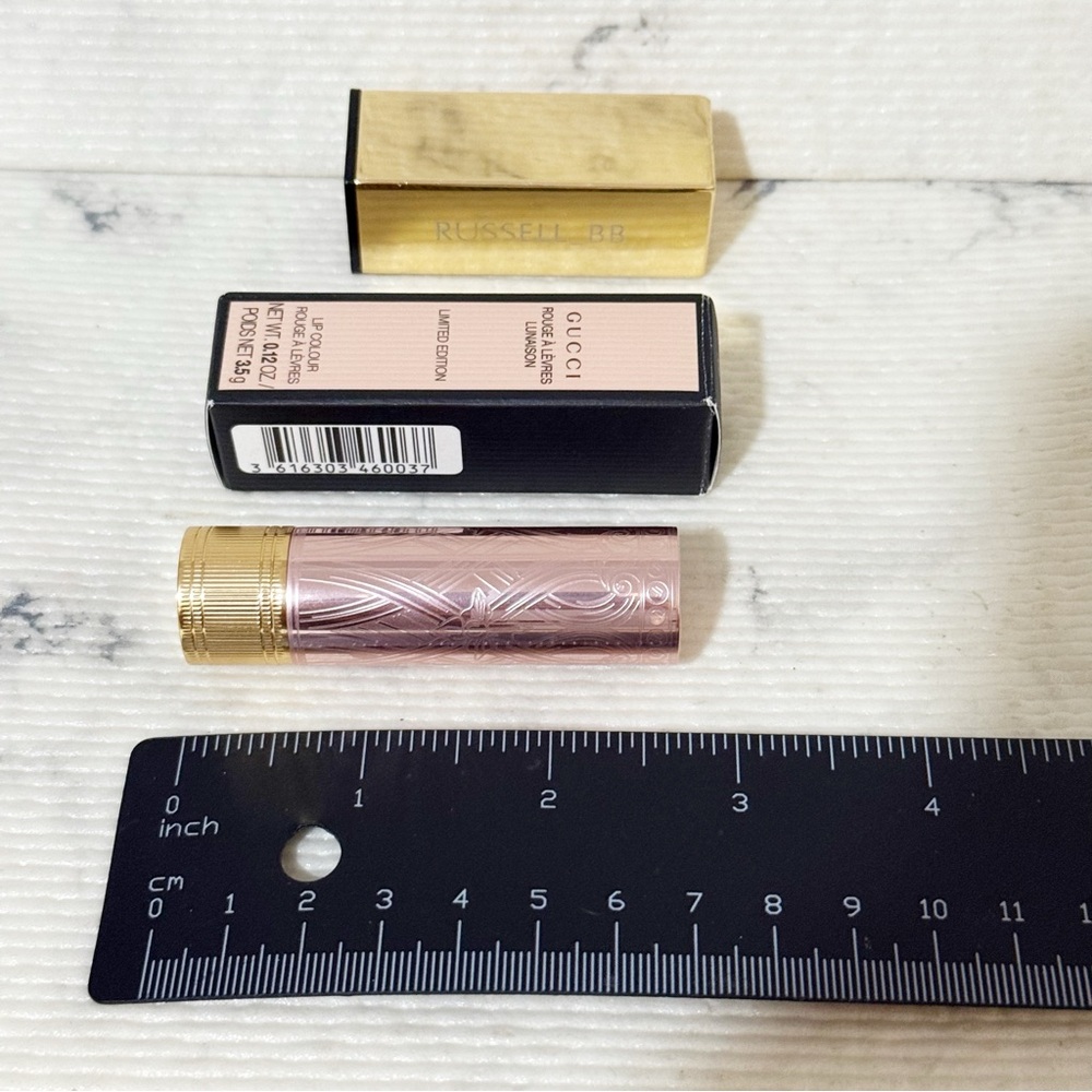 Gucci Velvet Lipstick Limited Edition #505 Janet Rust (Sparkly Red) - Picture 15 of 15